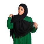 شال مشکی کج راه