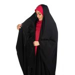 چادر عربی حریراسود لیلیوم- کد 1 - Image 2