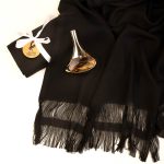 شال مشکی کج راه - Image 2
