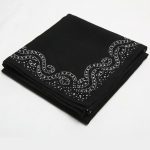 روسری مشکی طرح موج - Image 3