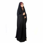 چادر عربی حریراسود هرمس- کد 6 - Image 3