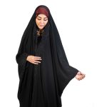 چادر عربی حریراسود قاصدک-کد 4